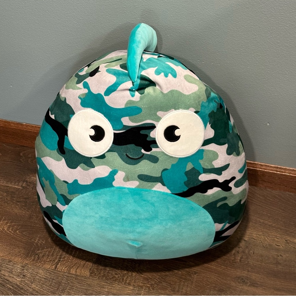 Squishmallow 16” Calais Chameleon Plush